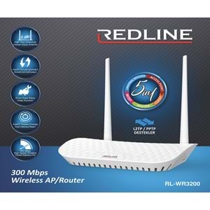Redline RL-WR3200 Router 300 Mbps