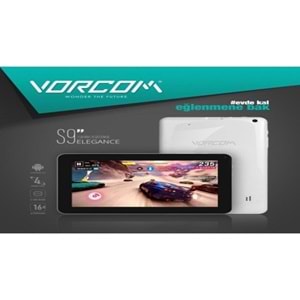 Vorcom S9 Tablet 2ram 16gb Hafıza Siyah & Beyaz