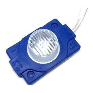 12V Beyaz Mavi Kırmızı 1.5W Tekli Modül Led