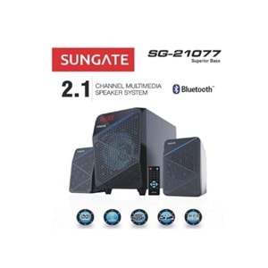 Sungate 2+1 Ses Sistemi Bluetooth Uyumlu SG-21077