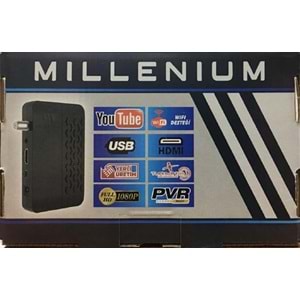 Millenium MLN-20000 Mini HD Uydu Alıcısı TKGS Destekli
