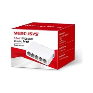 Mercusys MS105 5-Port 10/100Mbps Tak Ve Kullan SwitchTP-LINK