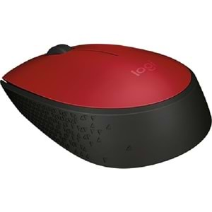 Logitech M171 Kablosuz Mouse-Kırmızı