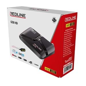 REDLINE G50 HD TGKS'li MPEG4 HD Tak Kullan Uydu Alıcısı