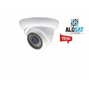 DOME Kamera ALOSAT AHD 5MP AS-15342 5Mp 2592x1944 Full HD3,6 MM 5Mp Sabit Lens, 1/2,5