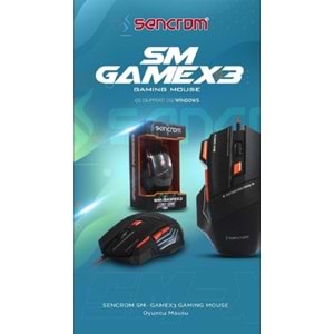 Sencrom SM-GAMEX3 Mouse