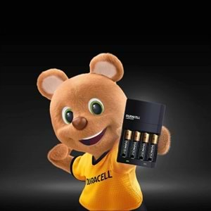 Duracell CEF 14 Şarj Aleti + 2'şer adet AA ve AAA Pil