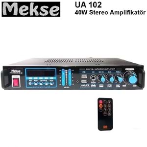 Mekse UA 102 40W Stereo Amplifikatör
