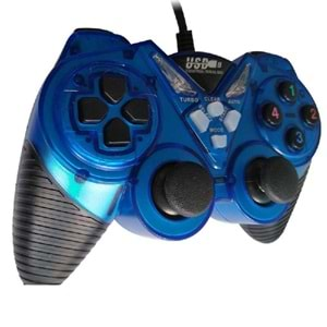 Wired Vibration Gamepad PC USB Controller Joystick Android Game Handle Double Shock for Computer Laptop Support Win/XP for Mac-578