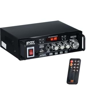İFOX Usb Li 80W Stereo Amfi FX-80