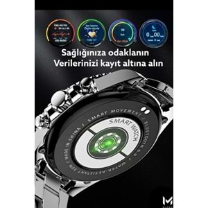 MATEO Akıllı Saat Maw12 Pro Business Edıtıon Androıd Ve Ios Uyumlu MATEO WATCH AW12PRO