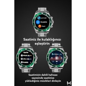 MATEO Akıllı Saat Maw12 Pro Business Edıtıon Androıd Ve Ios Uyumlu MATEO WATCH AW12PRO