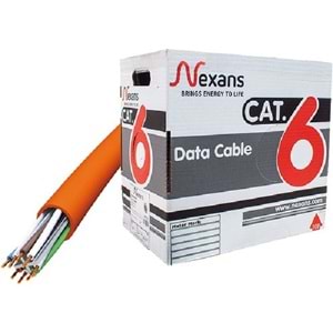 Nexans Cat6 Utp Lszh 23 Awg Network Data Kablosu 305 Metre #alosat