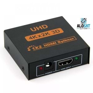 HDMI Splitter 1X2 Ver.1080P 1.4 3D Çoklayıcı #alosat