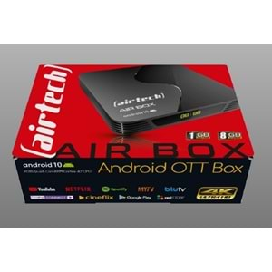 Redline Airtech 1GB/8GB Air Box ANDROİD 10 TV BOX