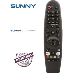 Sunny UHD 4K Webos Smart Tv SN50FMN242 LCD LED Smart Tv Kumandası Orjinal Ürün