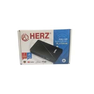 Herz Wifi Plus Bluetooth komando Full HD Uydu Alıcısı - 2 Yıl Free Kanal