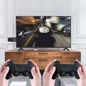 BOFFSHUO Shelein Oyun Çubuğu 4k - 20000 Oyun, Kablosuz Oyun, 2.4g Kablosuz Kumanda Gamepad 4K Oyun Çubuğu, TV için USB Oyun Çubuğu 4K Hdmi Çıkışı, 64GB