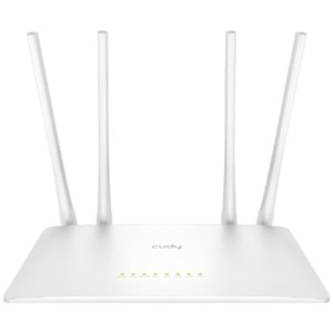 CUDY WR1200 5×10/100Mbps 5GHz-867Mbps+2.4GHz-300Mbps 4x5dBi fixed Router