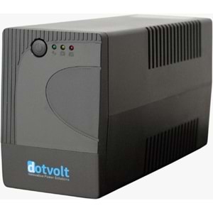 DOTVOLT LN 1200 VA (2x12V 7AH Akü) Line Interactive 5/10 dk UPS