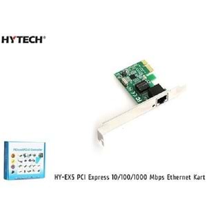 HYTECH HY-EX5 PCI Express 10/100/1000 Ethernet