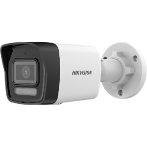 HIKVISION DS-2CD1043G2-LIUF 1/3'' Cmos Sensör 4MP 4mm Smart Hybrid Light POE Sesli Bullet IP Güvenlik Kamera