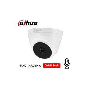 Dahua Hac-t1a21P-A 2mp 2.8mm Hdcvı Ir Sesli Dome Kamera(20MT)