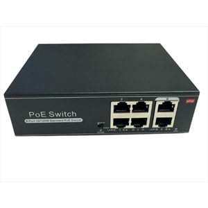 ALOSAT 4PORT POE SWİTCH 65W PG-H1064PLS