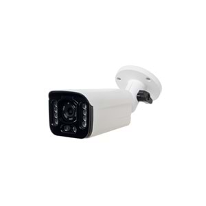 ALOSAT IP 8MP P8-9469ESMW10 2,8MM Bullet METAL KASA 4K 8MP Gece Renkli 10 Warm Light LED H.265 Dahili ses PoE