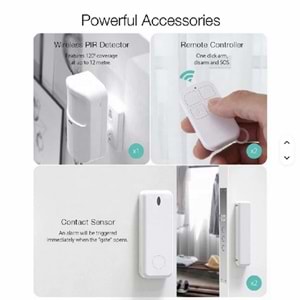 O-KAM PRO 3030 ALARM WiFi + 4G/3G/2G GSM ev hırsız güvenlik alarmı sistemi Tuya akıllı yaşam app uzaktan kumanda
