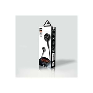 Linktech H70 Mikrofonlu Stereo Kulak Içi Kulaklık Siyah