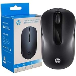 HP S1000 Plus Kablosuz Wireless Mouse Siyah-bayaz