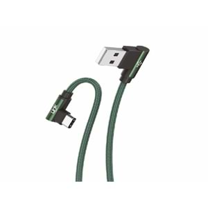 LINK K594 Safe TYPE-C USB 90 Derece Şarj Kablosu 3A