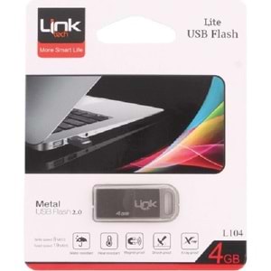 LinkTech Lite 4gb Metal 8mb/s USB Bellek L104