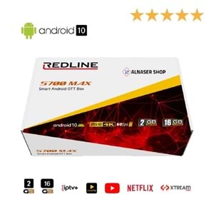 Redline S700 MAX smart android 10 box RAM2/16GB