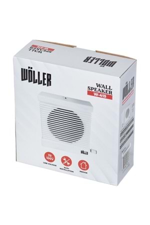 WÖLLER 13 Cm 15W 100V Kademeli Sütun Hoparlör W-415