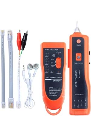 Kabelsucher XQ-350 RJ45 RJ11, zum için telefon, ağ, tel-, LAN-kablo, fark anot/Kathode, tanı içerir-Alet, ağ-Tool, Kristallaufsatz