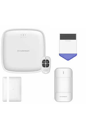 ROOMBANKER WIFI Kablosuz Akıllı Alarm Sistemi Hırsızlığa Karşı Ev Güvenlik Kiti ( 1 adet Kablosuz WIFI ALARM PANELİ + 1 adet Kablosuz HARİCİ SİREN1 Sularlı + adet Kablosuz MANYETİK KONTA + 1 adet Kablosuz HAREKET DEDEKTÖRÜ + 1 adet Kumanda )