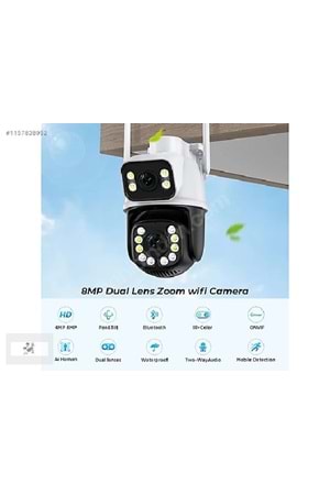 O-KAM 3011 WİFİ GÜVENLİK KAMERASI IP ÇİFT KAMERALI