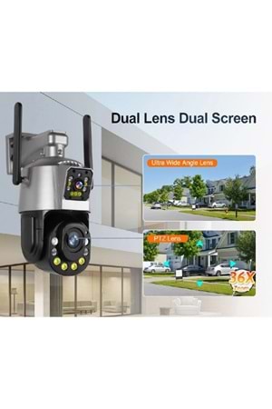 ALOSAT SR36X OPTİK ZOOMLU WİFİ KABLOSUZ KAMERA