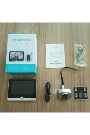 ALOSAT AKILLI KAPI DÜRBÜNÜ WİFİ TUYA SMART LİFE