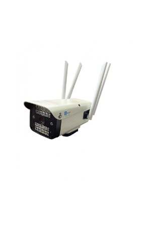 ALOSAT W-7462 PTZ WİFİ Kamera Mavi kırmızı Polis çakar ışıkları ve hareket takip YOOSEE UYGULAMASI