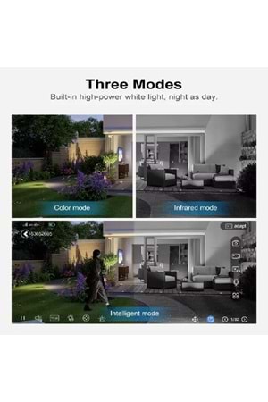 ALOSAT W-8456 6MP HD ev güvenlik 3kamerası gerçek üçlü Lens açık kablosuz WIFI kamera 3 ekranlar monitör YOOSEE akıllı PTZ IP kamera YOOSEE UYGULAMASI