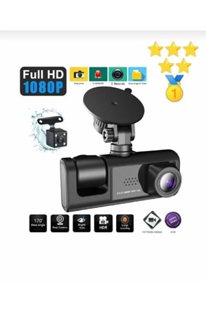 ALOSAT 3 Kameralı Araç Kamerası YK3518