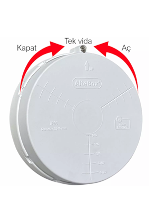 Kamera Buatı AlteBox AB-7010-Mega, 140mm (Beyaz)