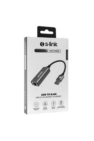 S-LINK SW-U334 USB 3.0 10/100/1000Mbps Gigabit Ethernet