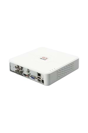 4Kanal Kayıt Cihazı ALOSAT ER-5004XV Güvenlik Kamera Kayıt Cihazı Dvr / Nvr H.265 DVR 5mp Xmeye Yazılım