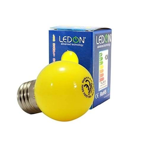 LEDON LD-2701 LEDLİ RENKLİ GECE LAMBASI AMPÜLÜ - 0.5W - E27 başlığını görüntüleyen müşteriler bunlara da baktı