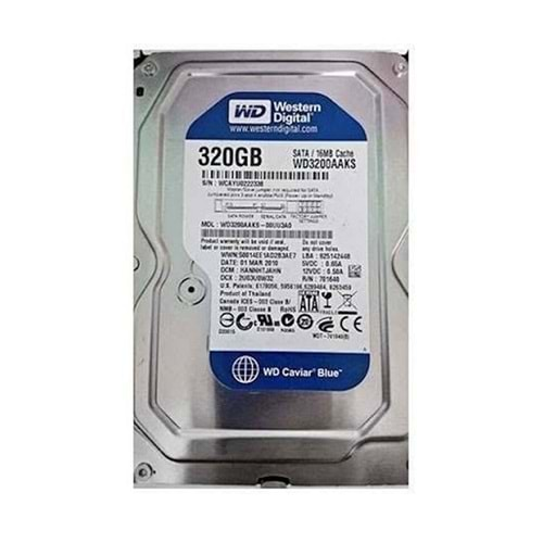 320GB WD HARDDISK (WD3200A) Yenilemiş