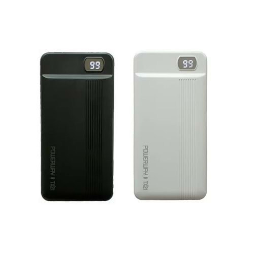 Powerway TX21 Powerbank 20000 mAh Dijital Taşınabilir Şarj Cihazı